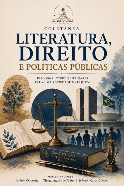 Capa do edital Literatura, direito e políticas públicas