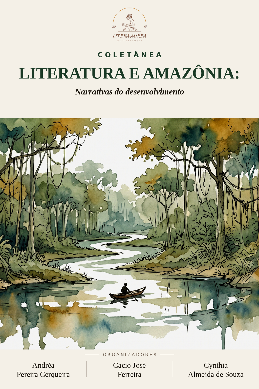Capa do edital Literatura e Amazônia